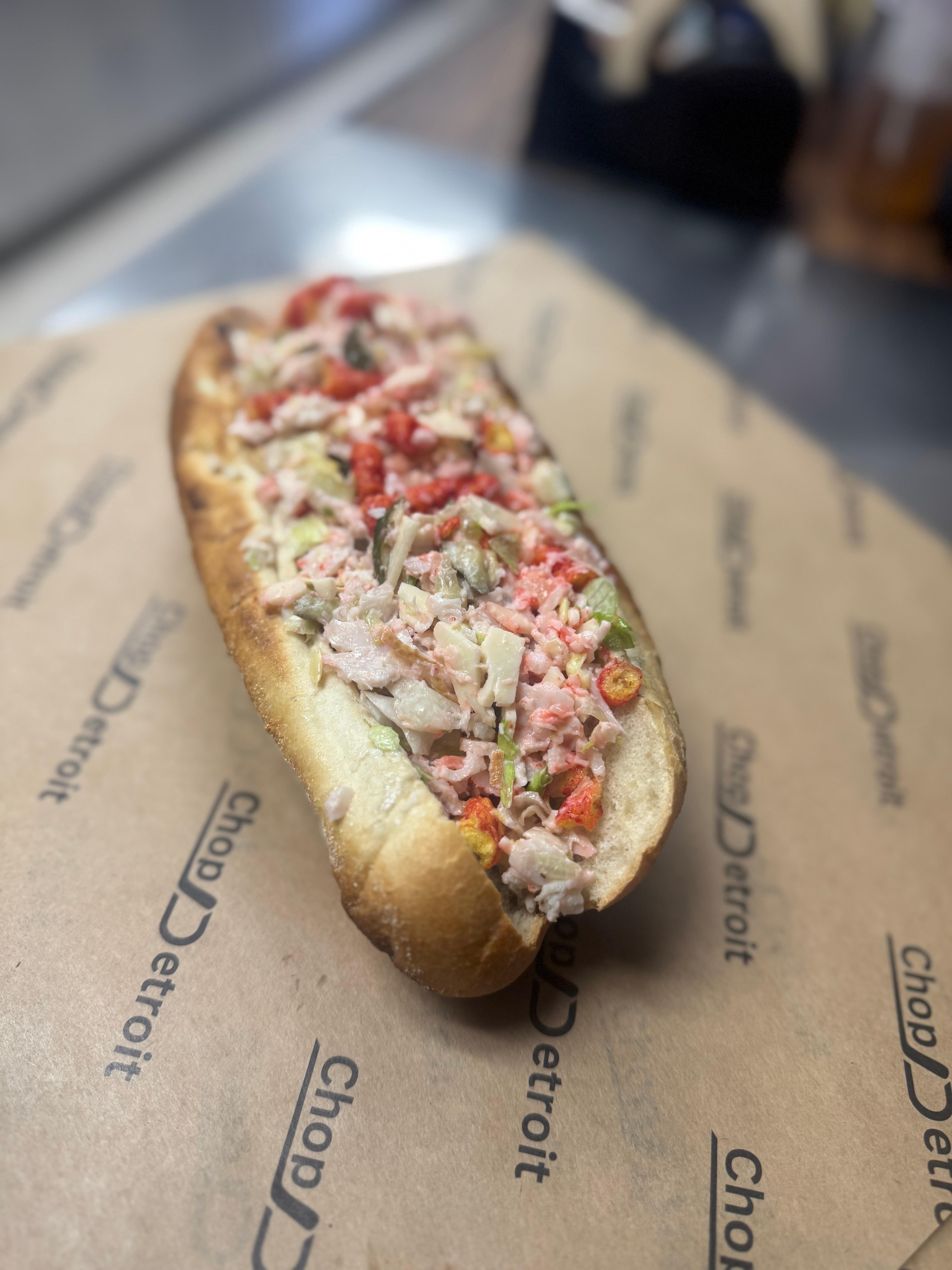 The Alley-Opp-December Sandwich of the Month.