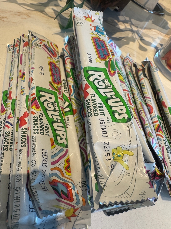Fruit Roll Up.