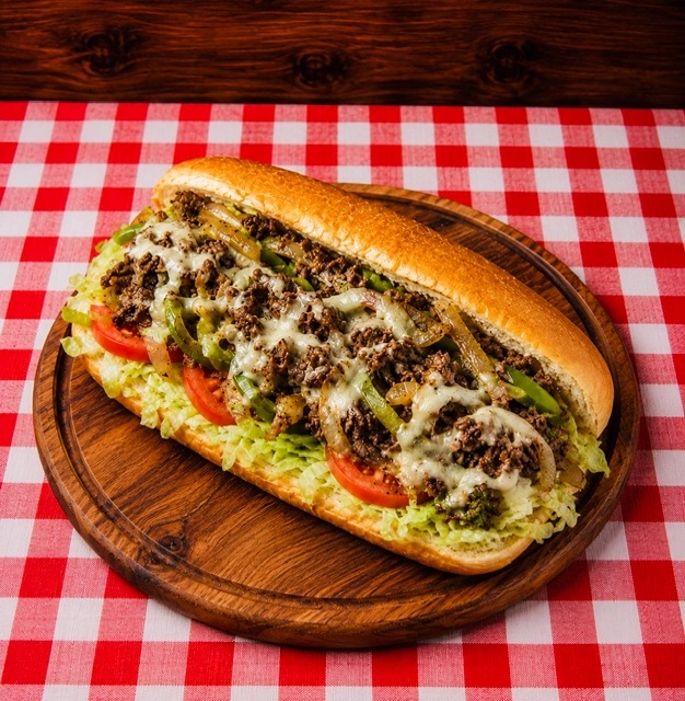 Steak Cheese Sub.