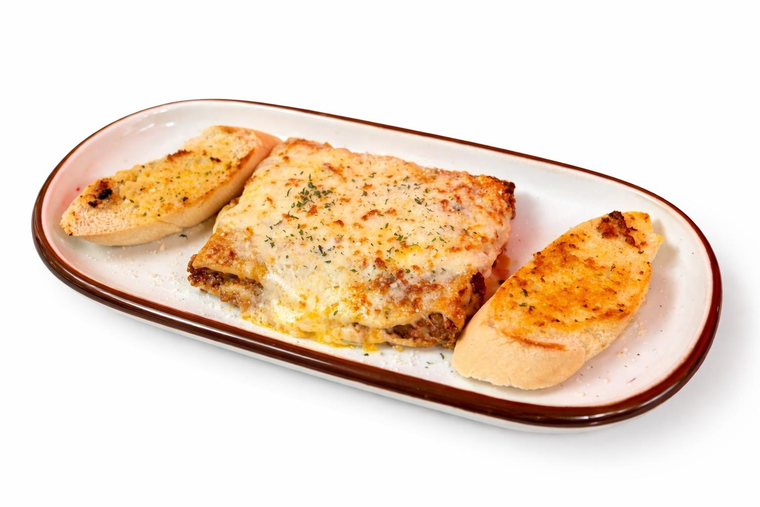 Lasagna de picanha ahumada.