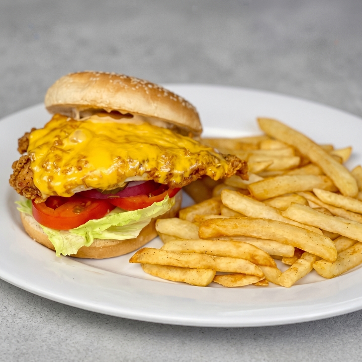 Crispy Chicken Sandwich.