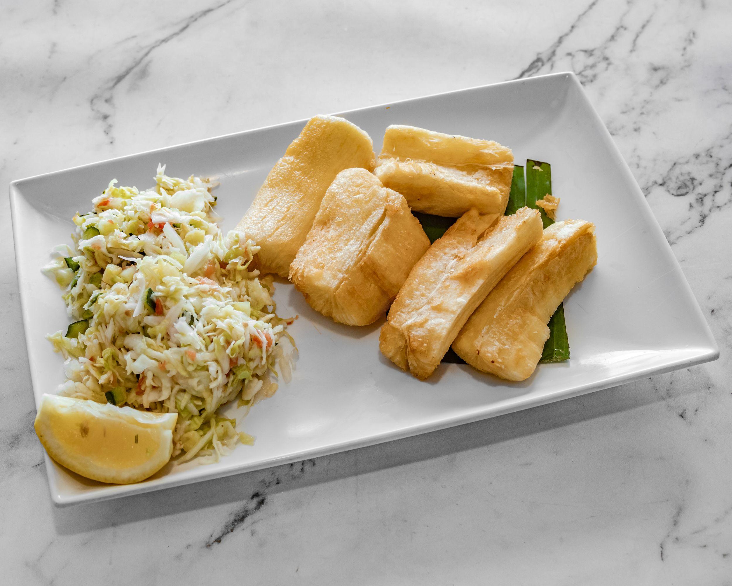 Yuca Frita Sola.