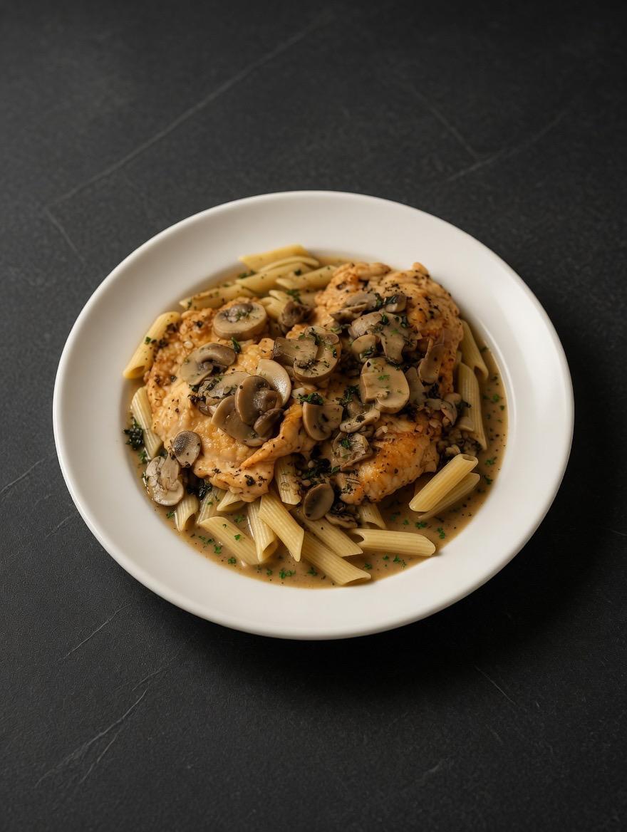 Chicken Marsala.