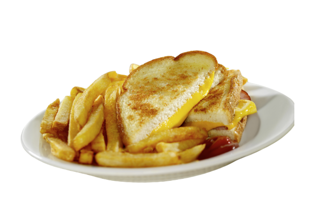 Kids Grilled Cheese Sandwich.