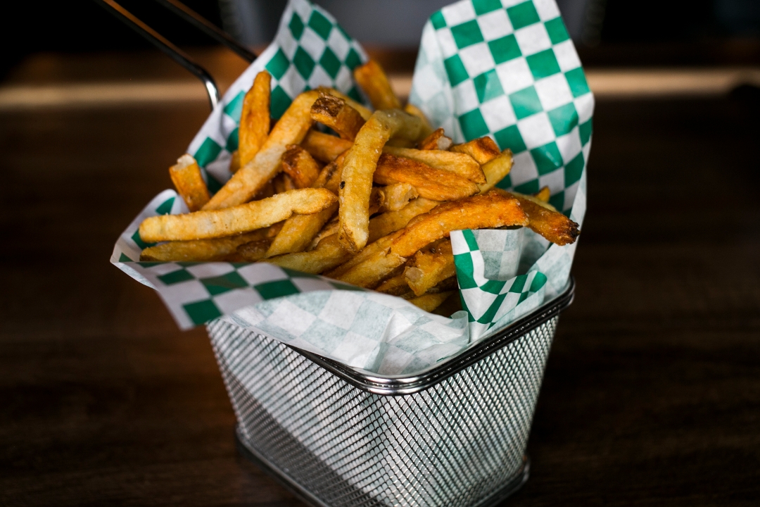 FRESH CUT FRIES.