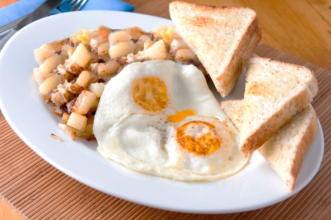 2 Eggs any Style Platter.