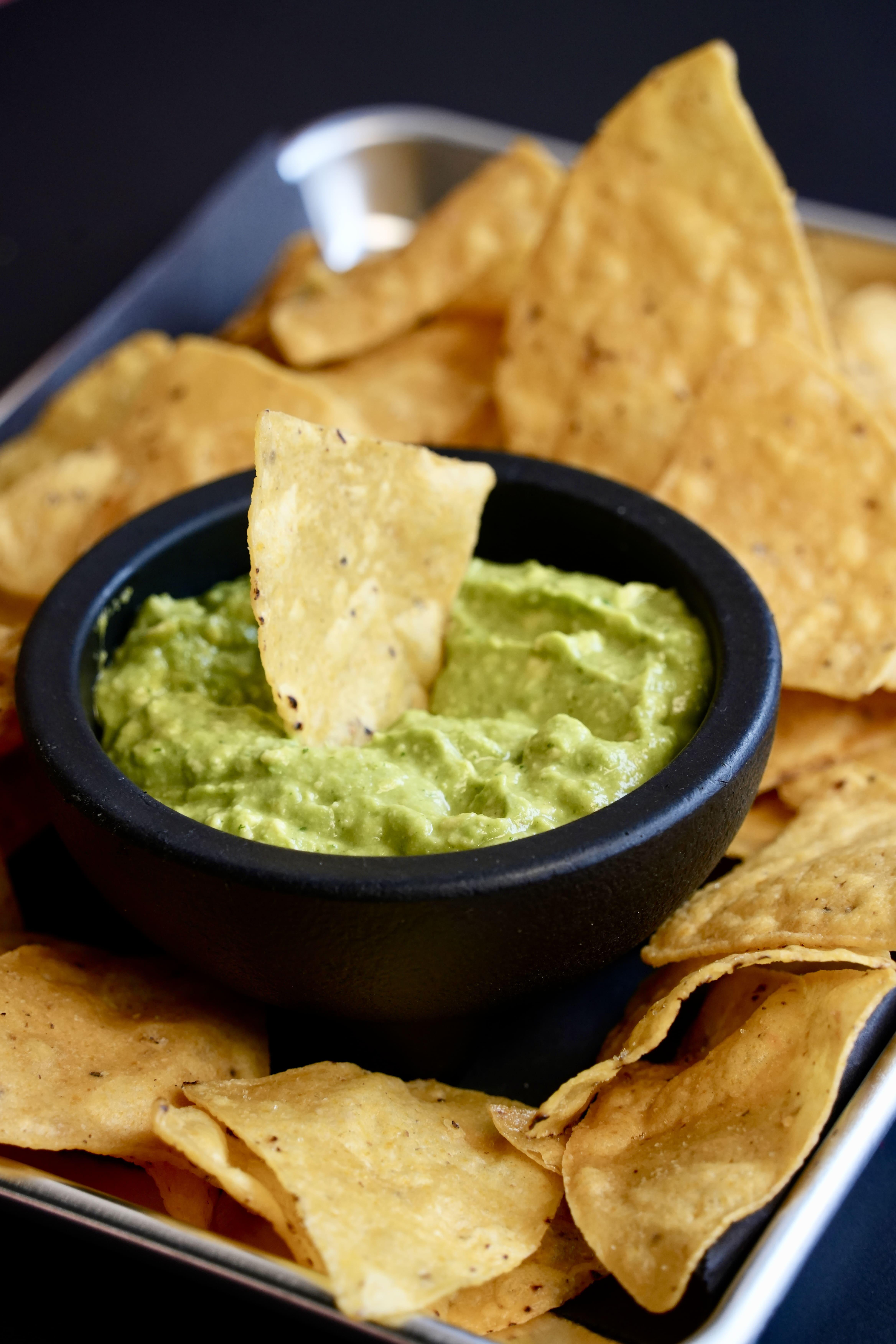 Guacamole and Chips.