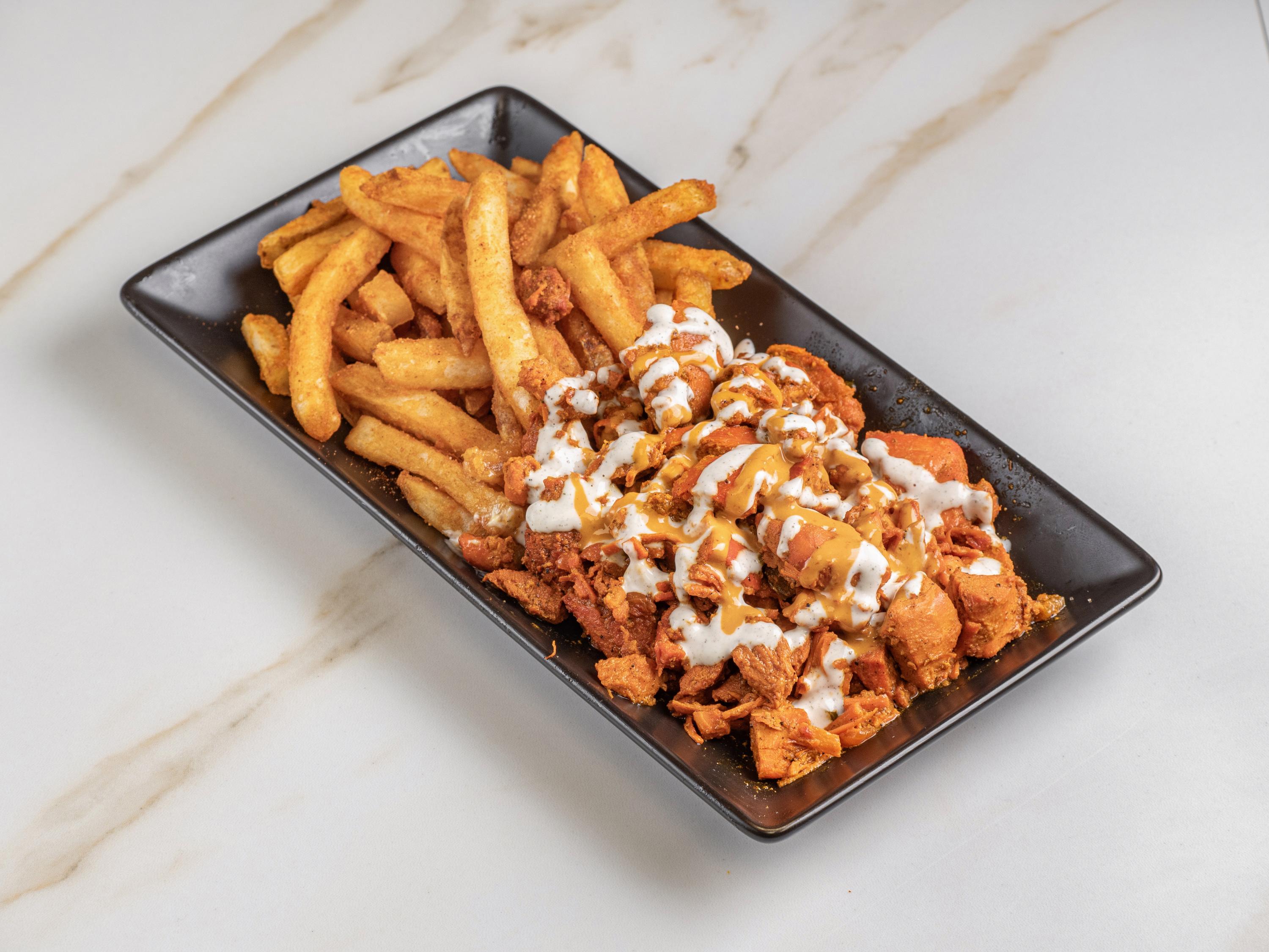 Chicken Over Fries.