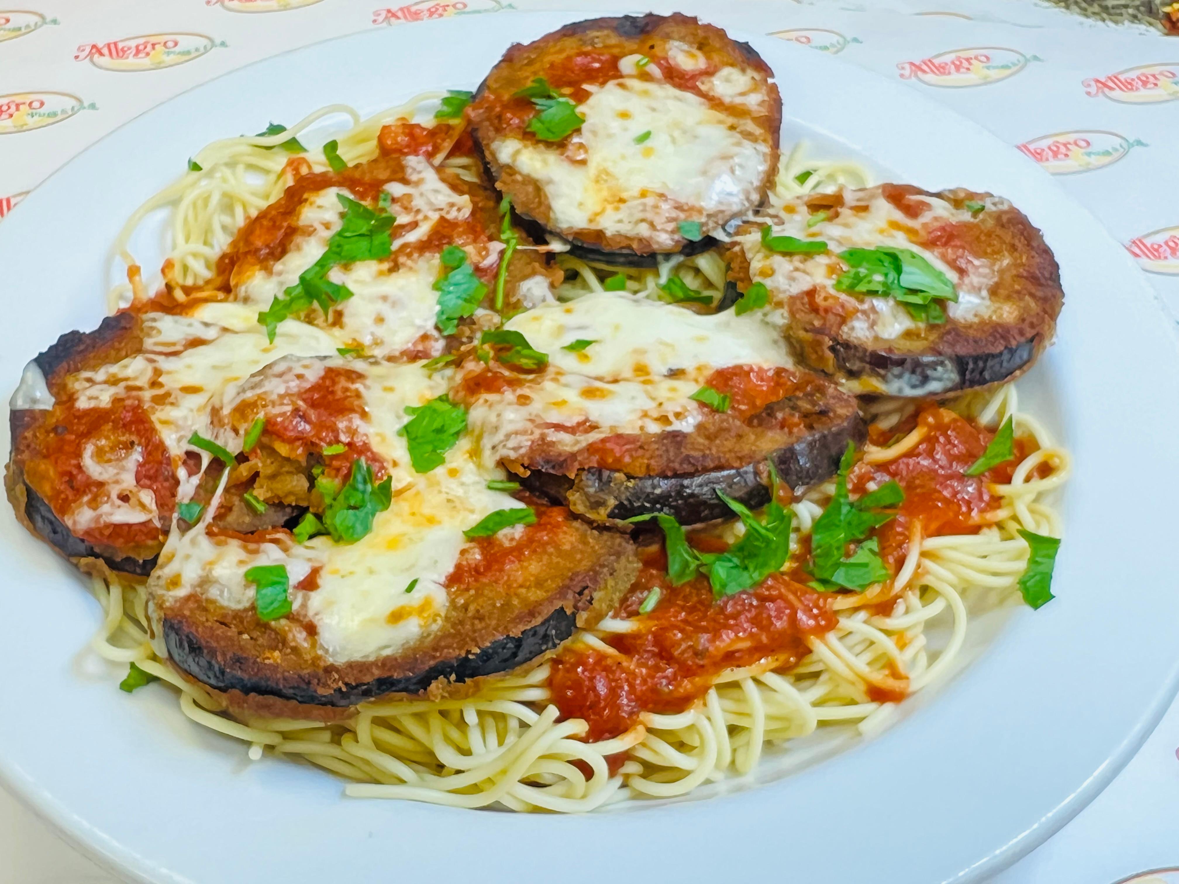Eggplant Parm.