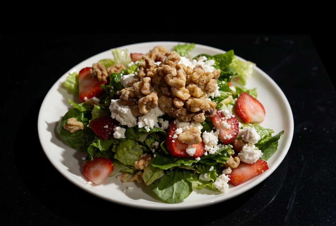 Strawberry/Feta Salad.