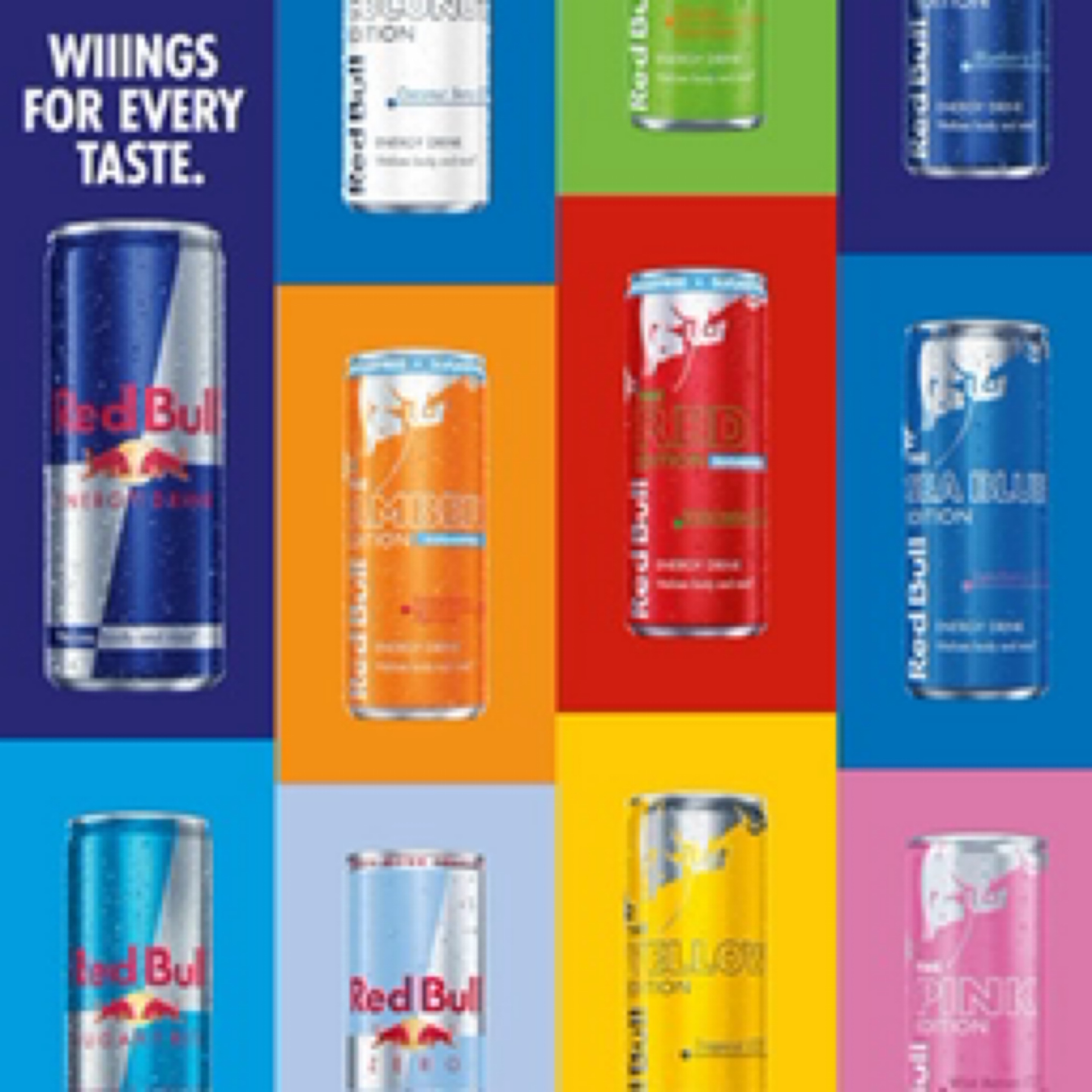 Flavored Red Bull.