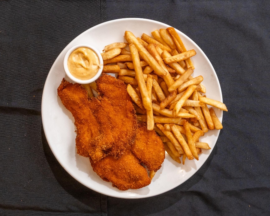 Crispy Schnitzel Plate.
