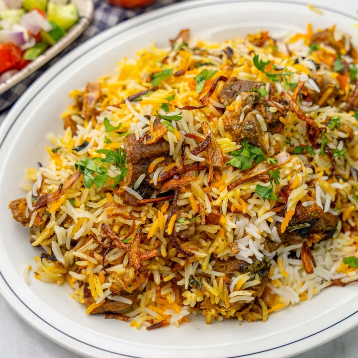 Lamb Biryani.