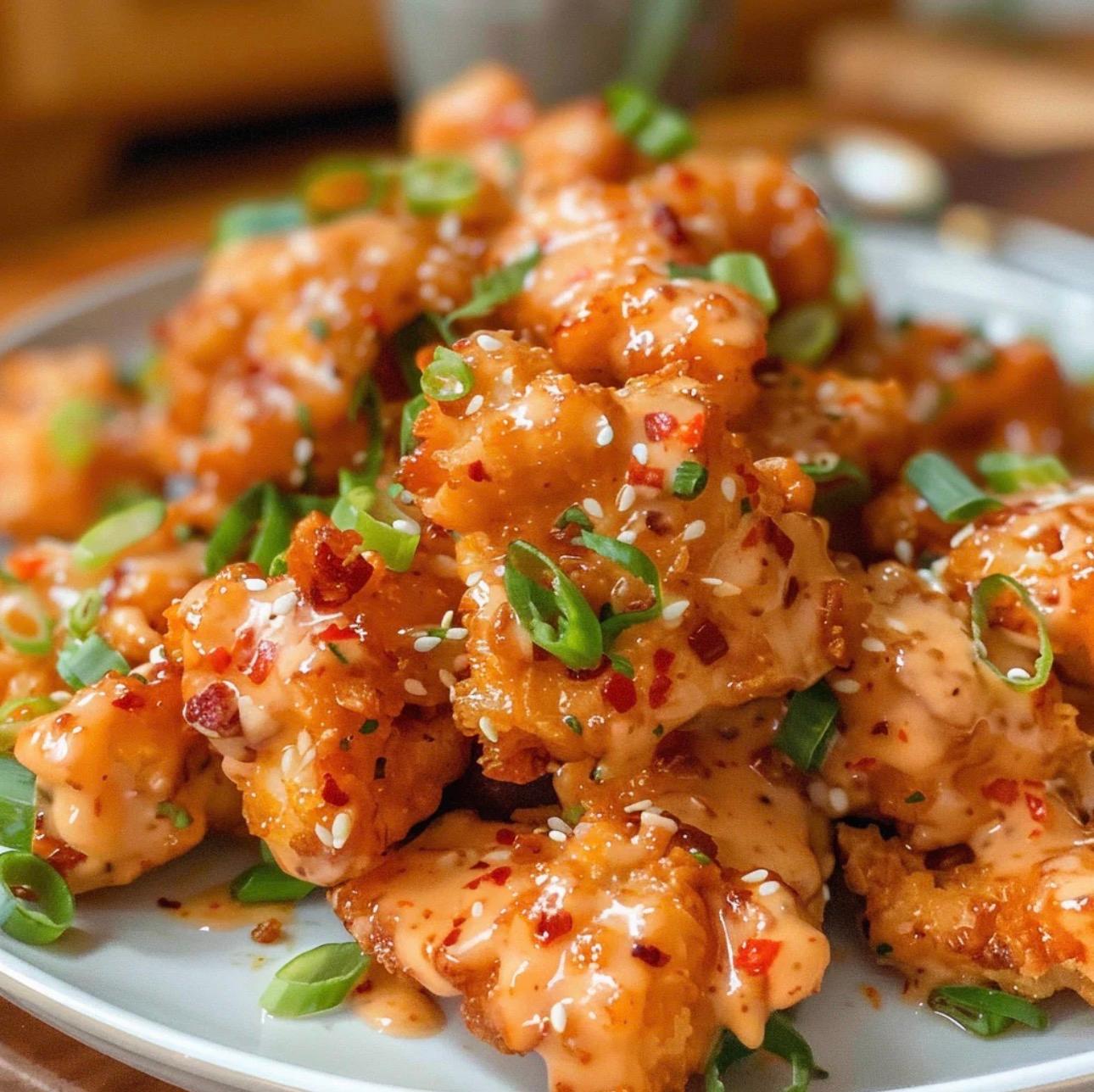 Spicy Bang Bang Chicken.