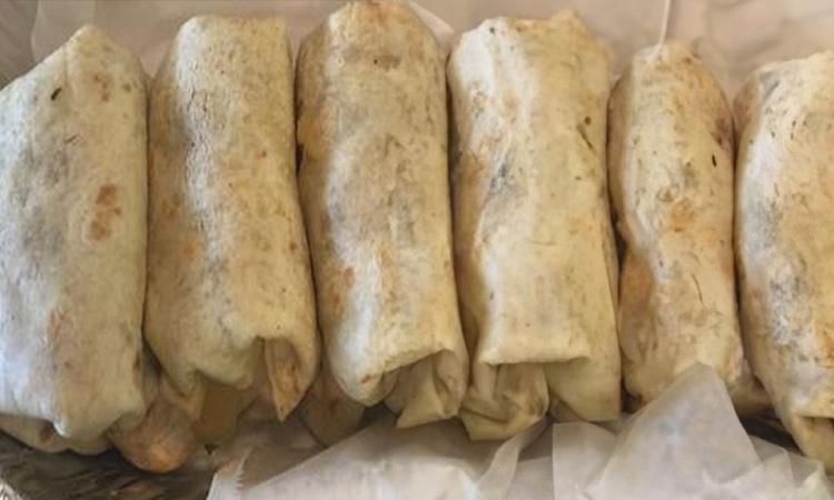 BURRITO PLATTER (10) SPLIT.
