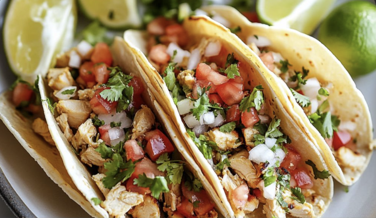 Chicken Tacos.