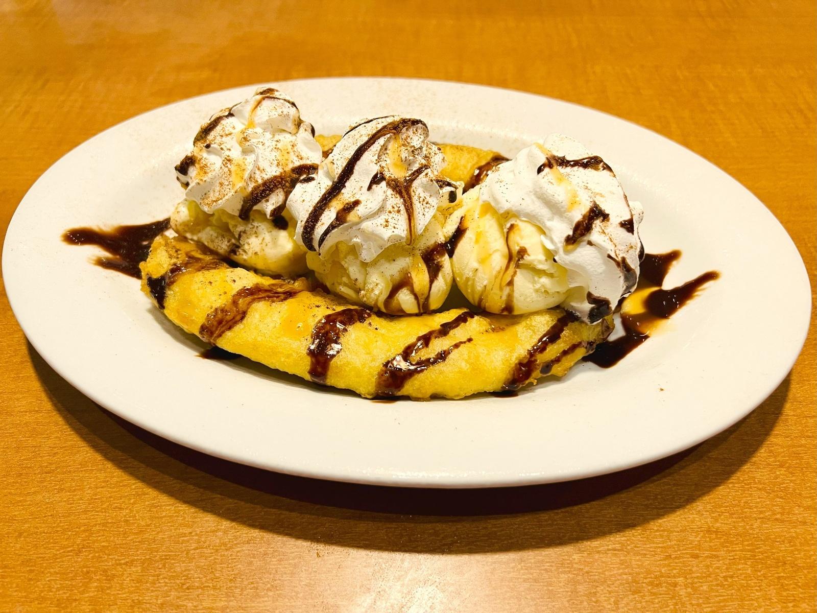 Tempura Banana.