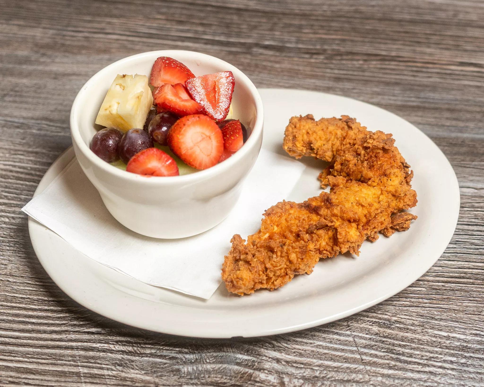 Kids Chicken Strips.
