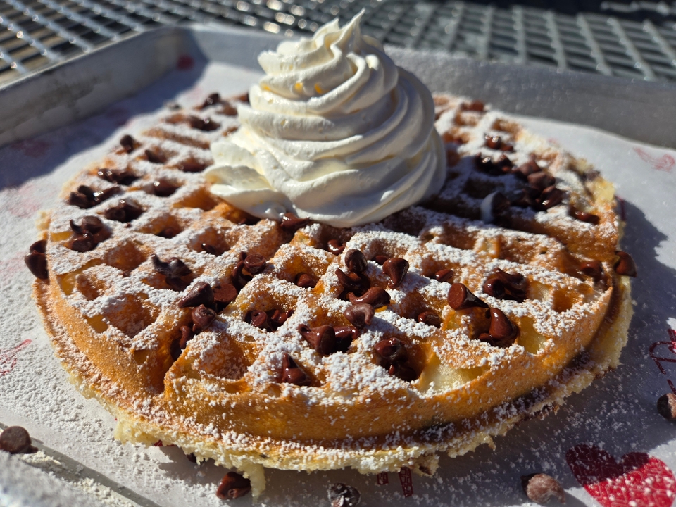 Chocolate Chip Waffle.