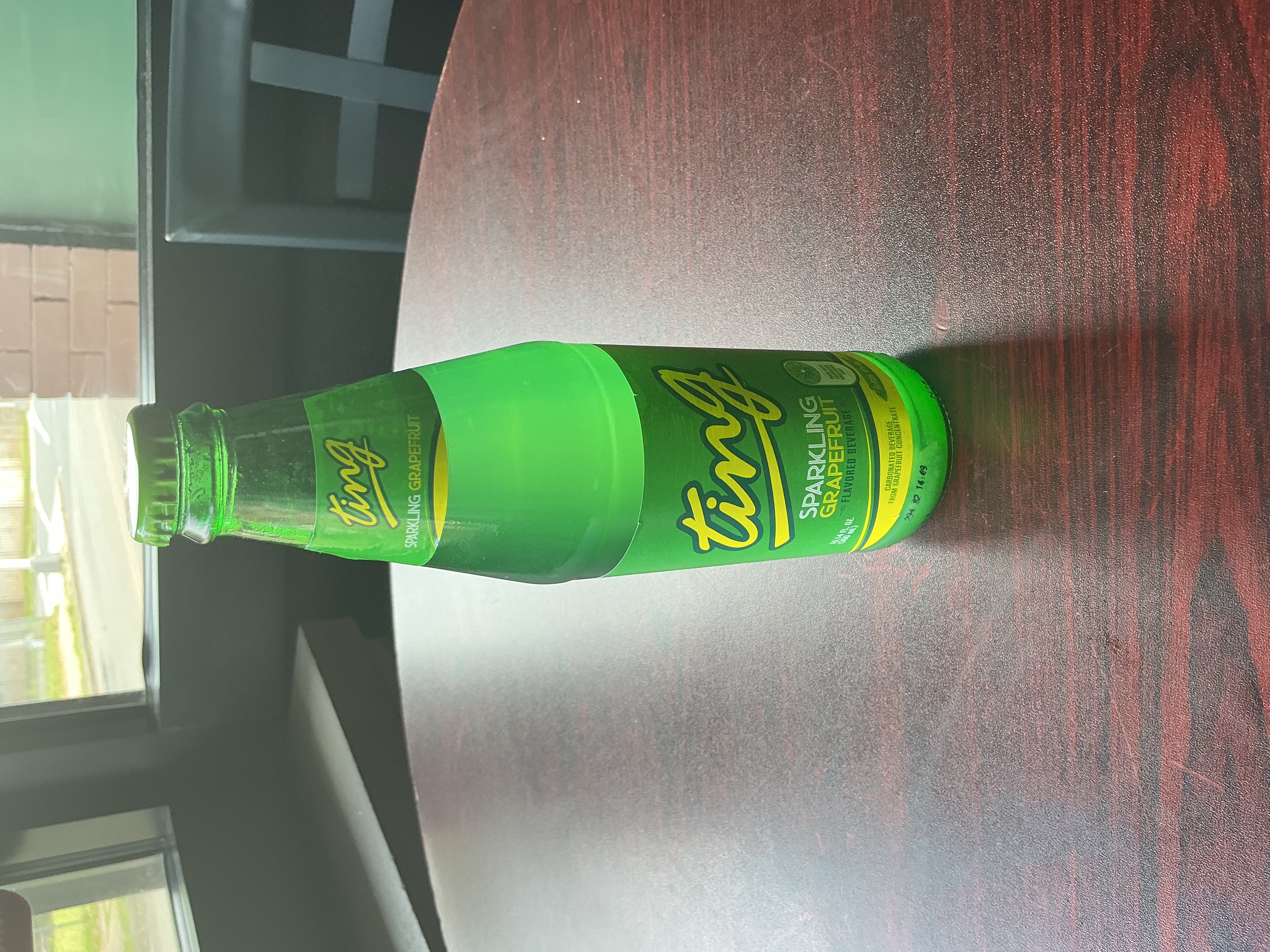 TING Sparkling grapefruit.