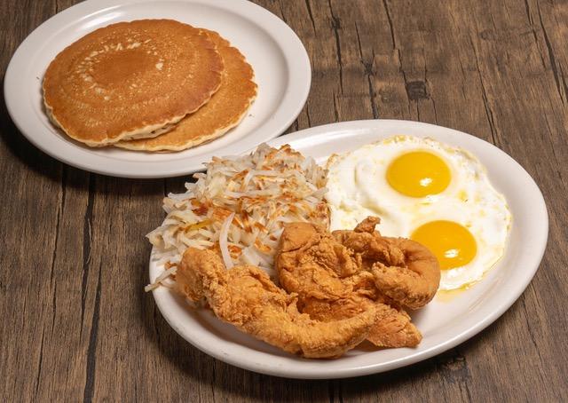 Chicken Tender Breakfast.