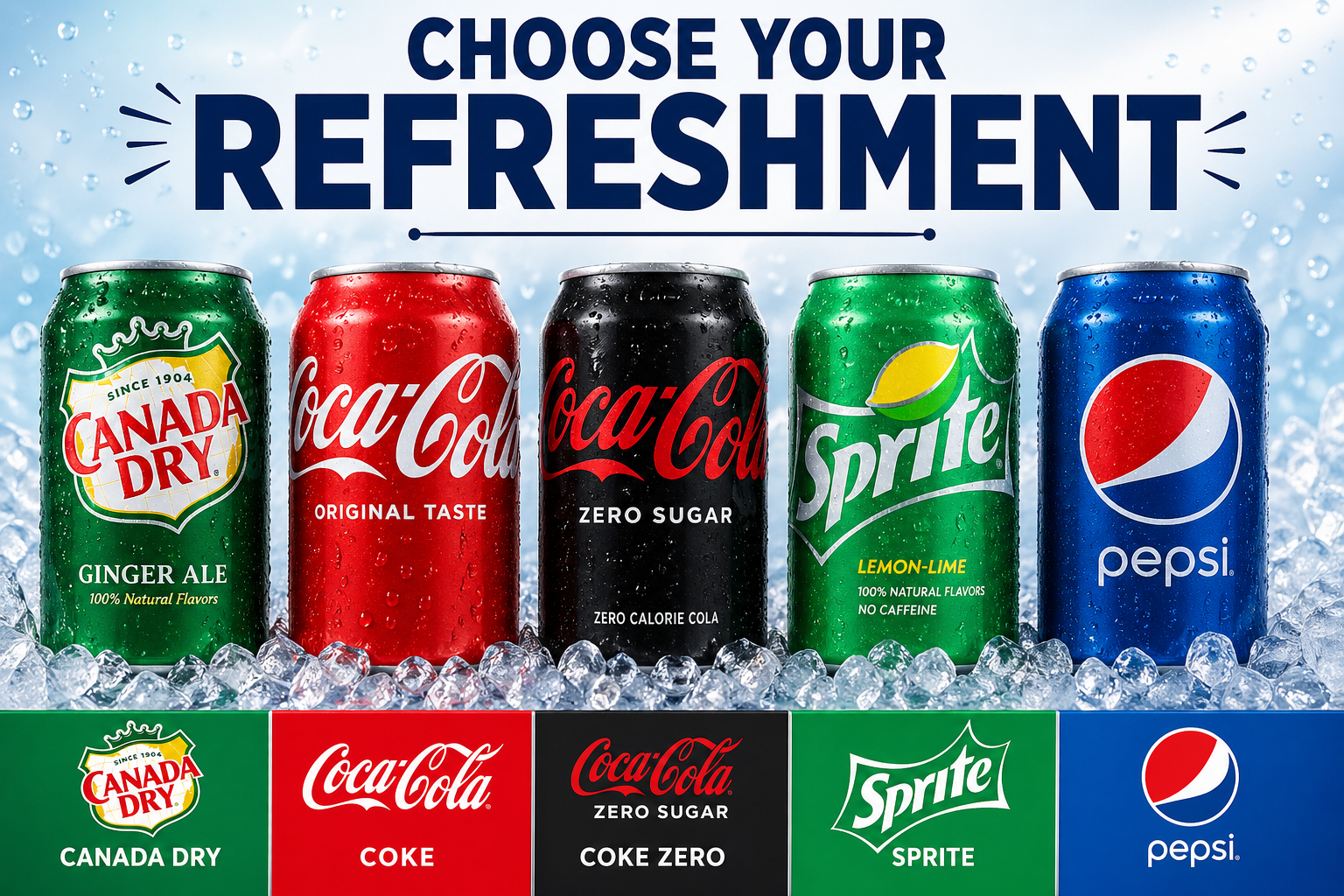 Cold Drink Cans.