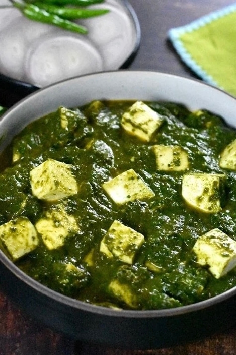 Saag Paneer.