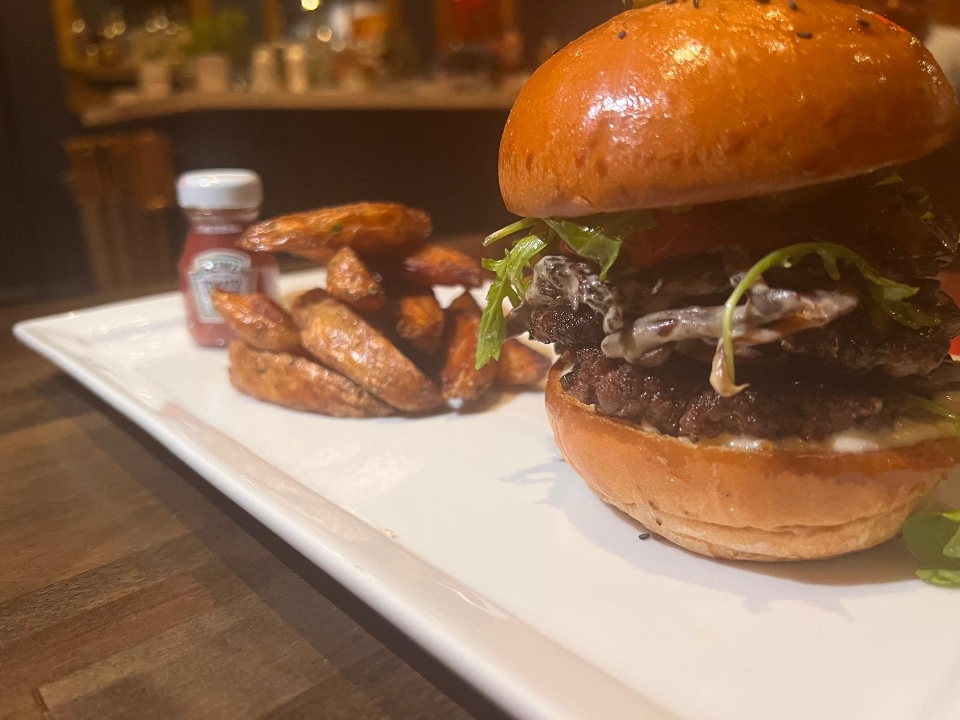 Truffled Shroom Burger.