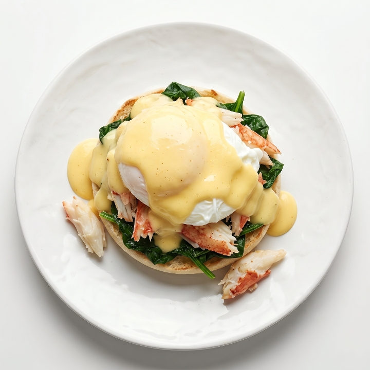 Crab Cake Benedict.