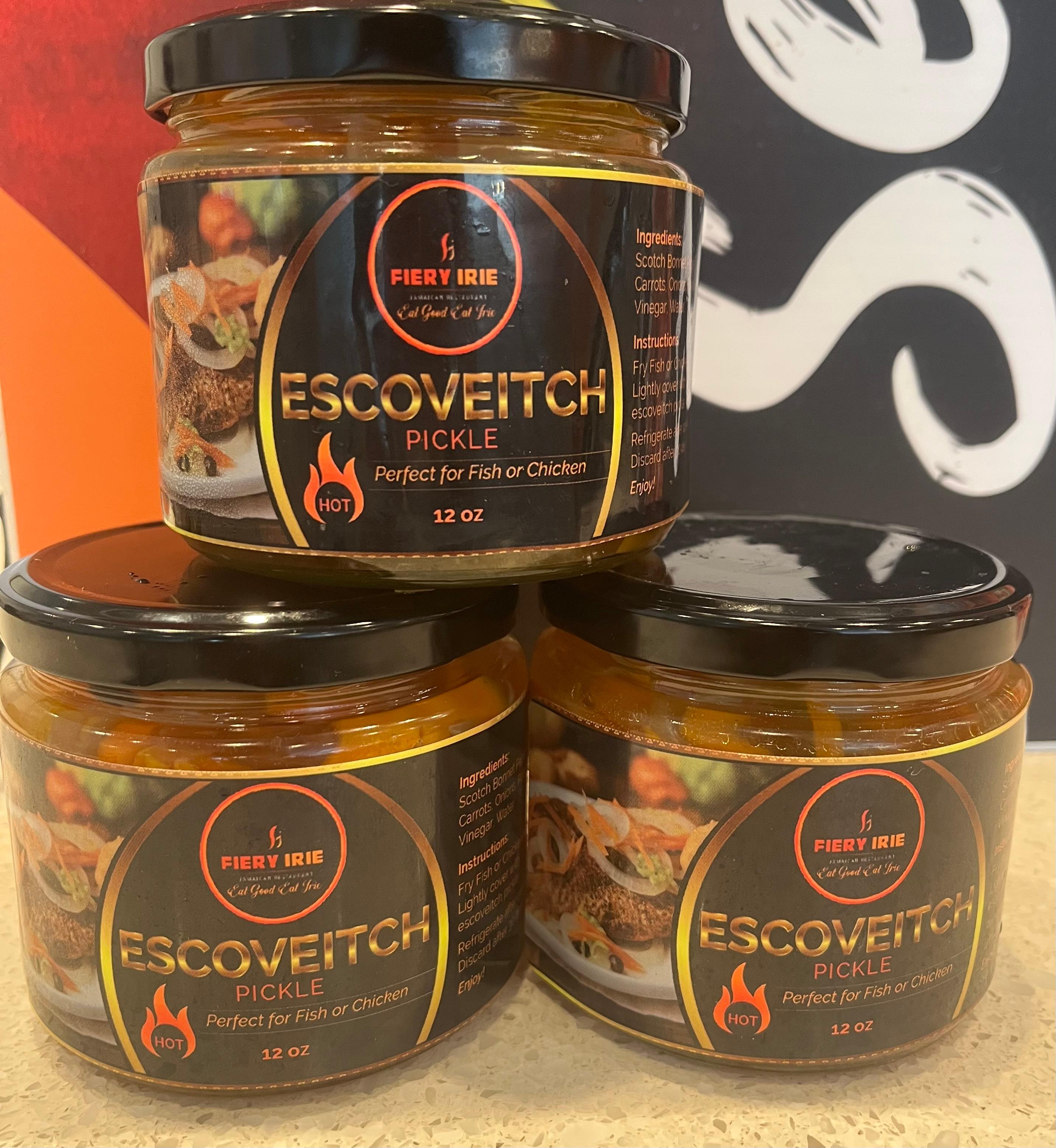 Escoveitch Pickle (12oz Jar).