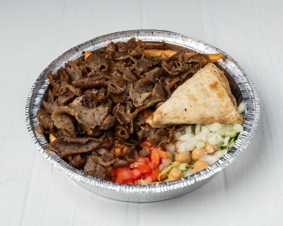 Beef Over Fries.