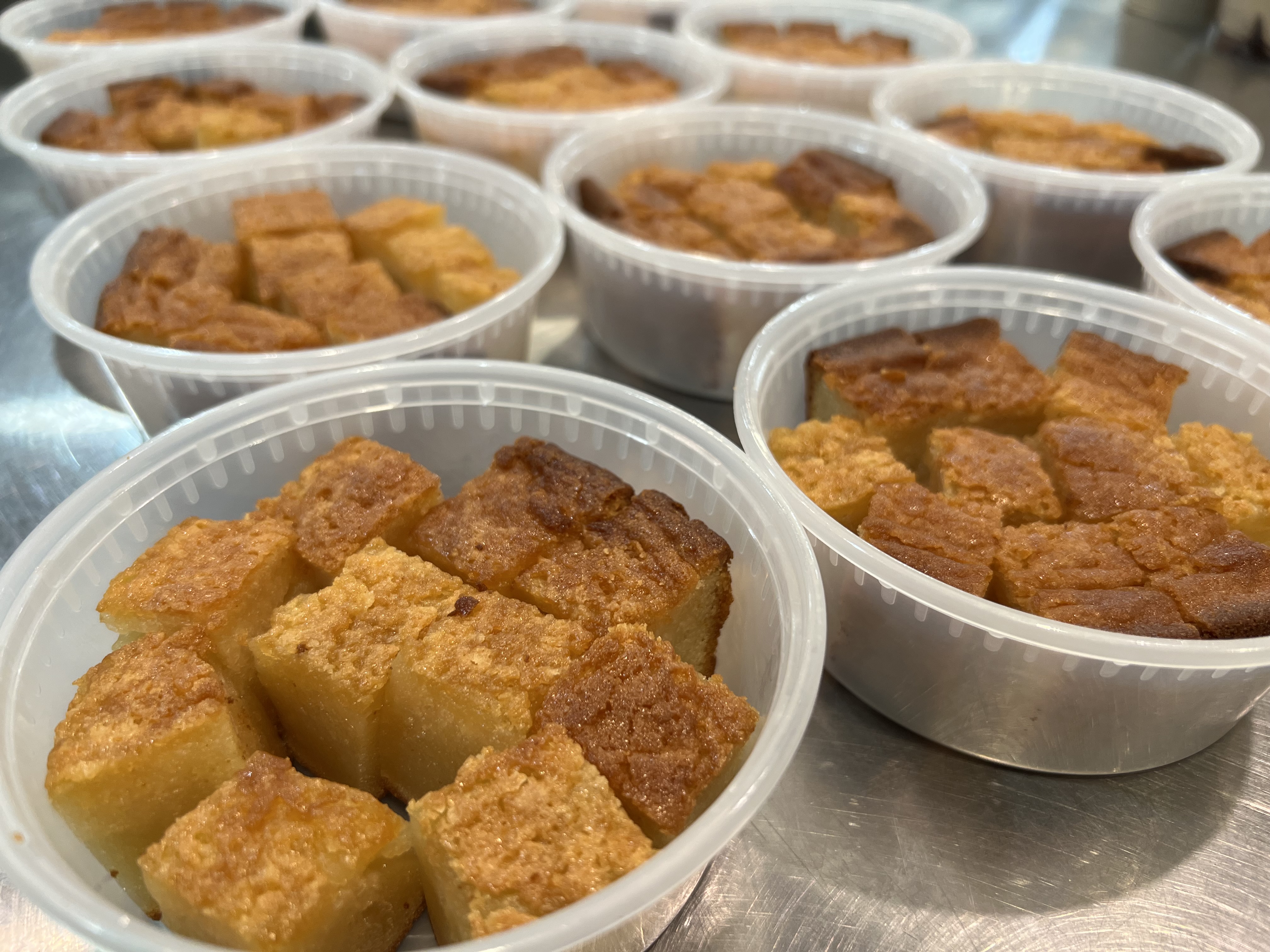 Butter Mochi Bites.
