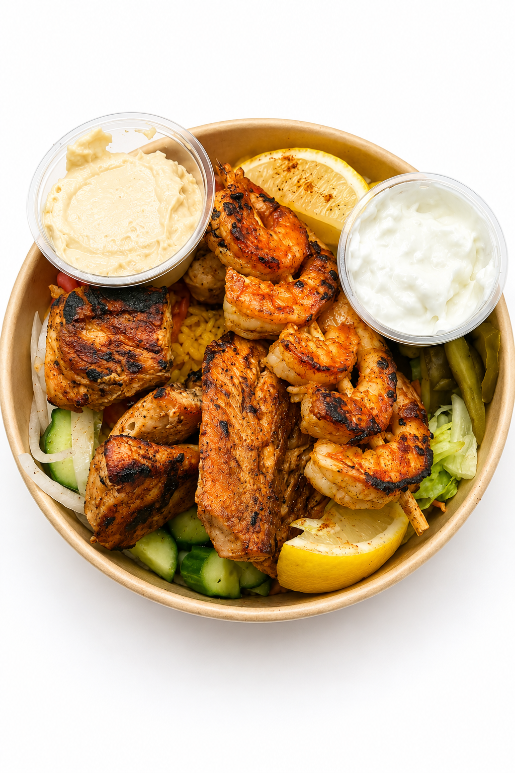 SURF -N- TURF GRILLED COMBO.