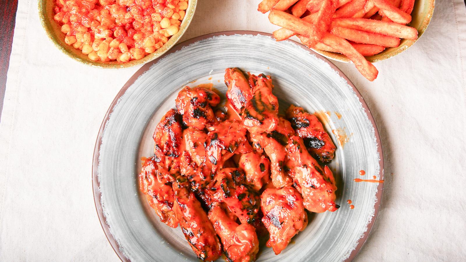 *6 Peri Wings.