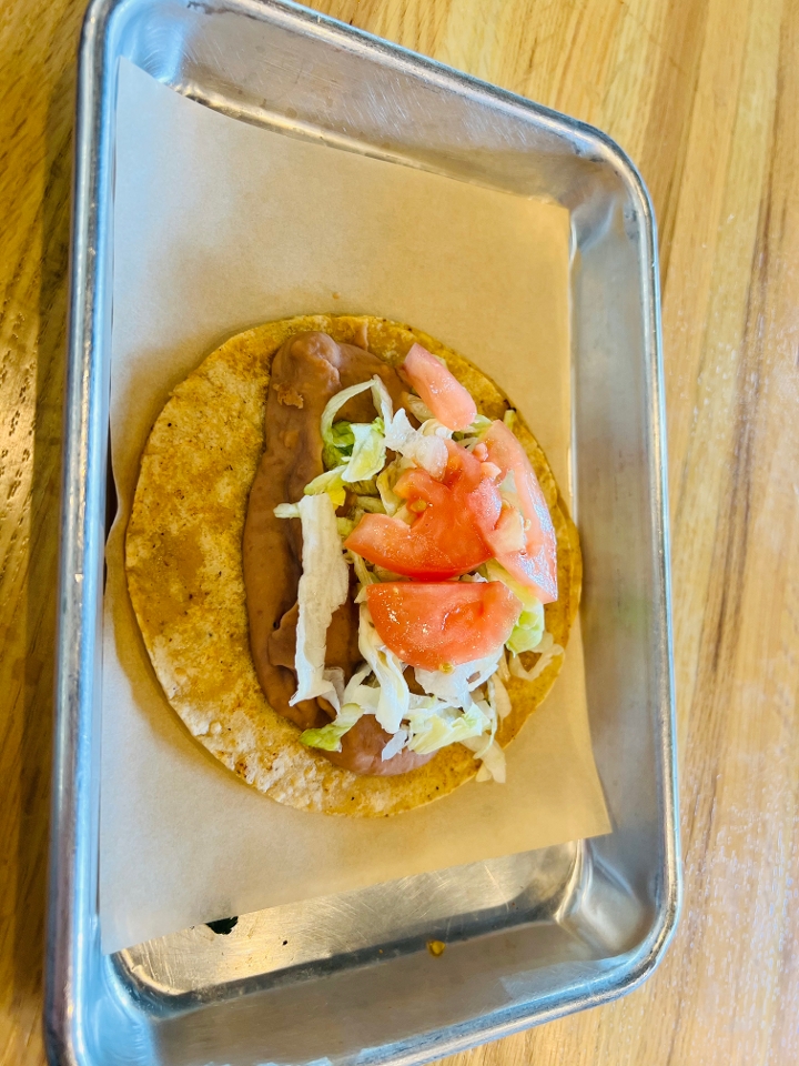 Taco Frijoles.