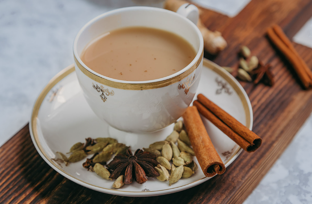 MASALA CHAI - INDIAN HOT TEA.