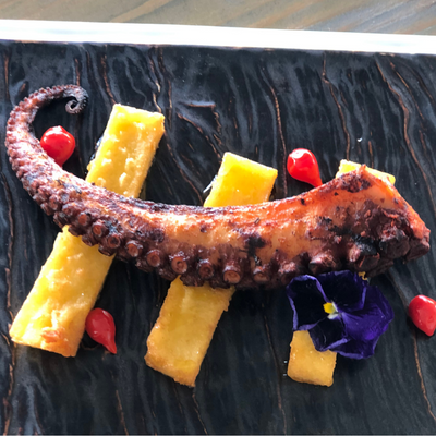 GRILLED OCTOPUS*.
