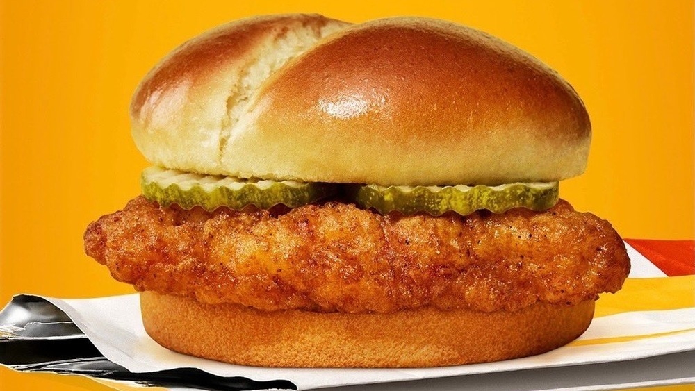 Spicy Chicken Sandwich.