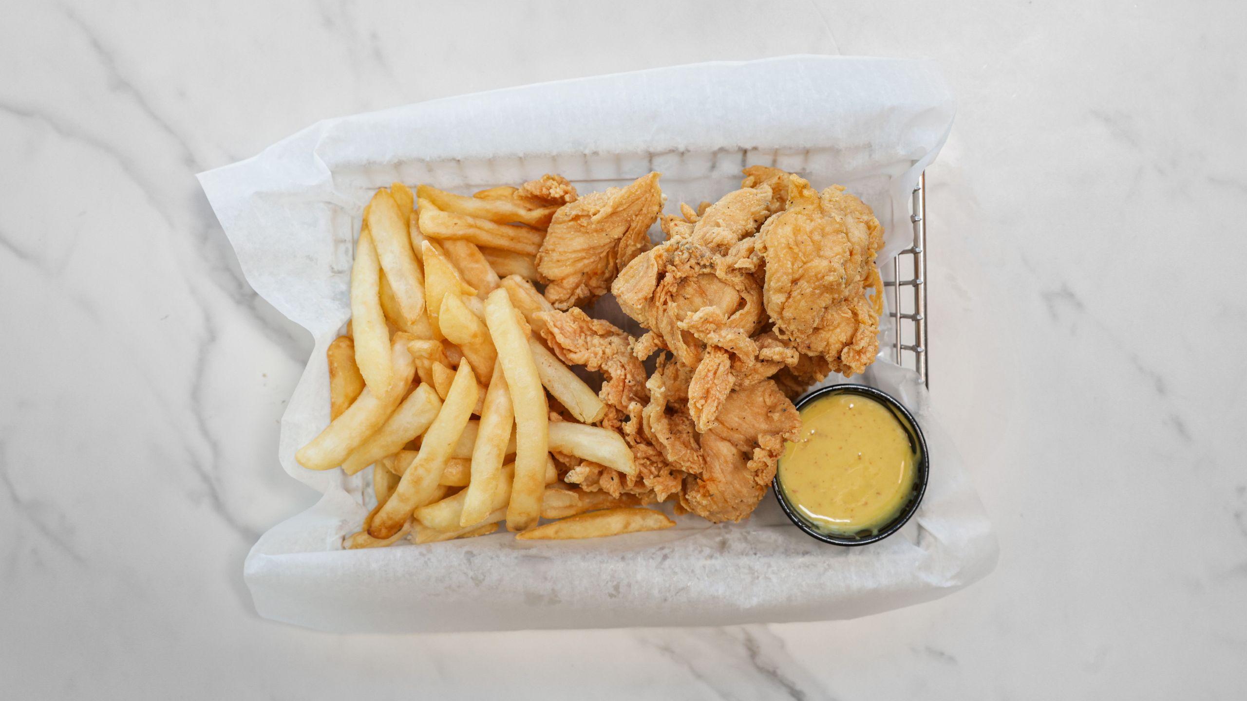 4pcs Chicken Tender Combo.