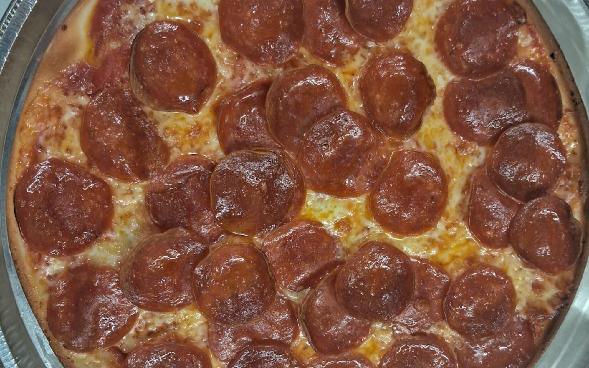 GF American Pepperoni Pizza.