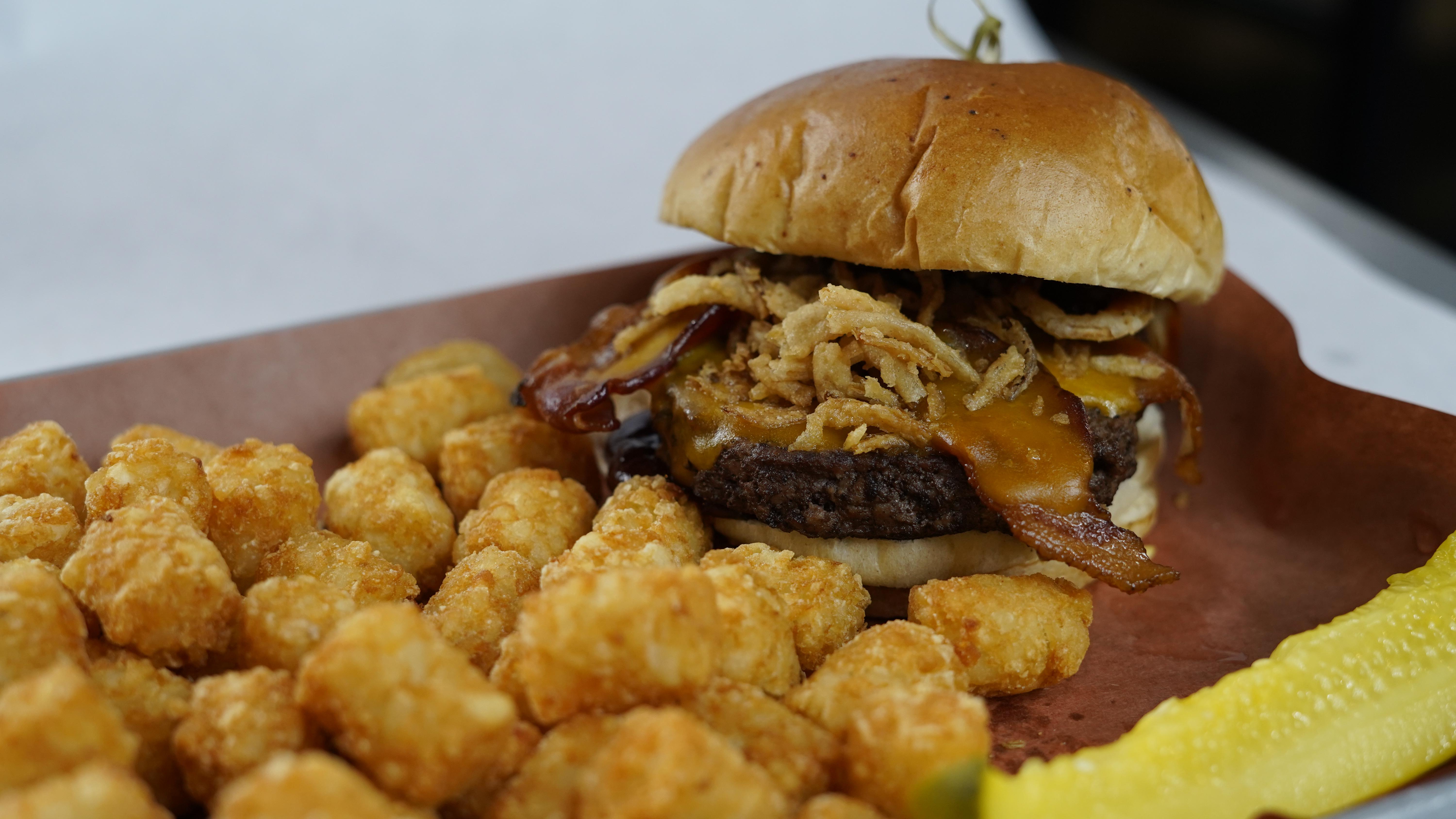 BBQ Bangin' Burger.