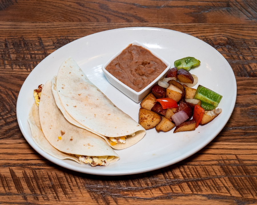 Breakfast Tacos.