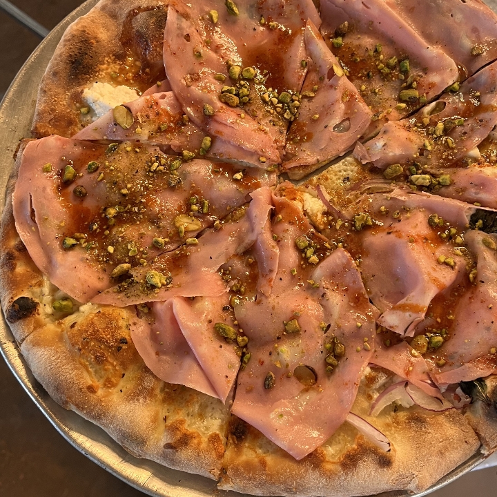 Mortadella Pizze.