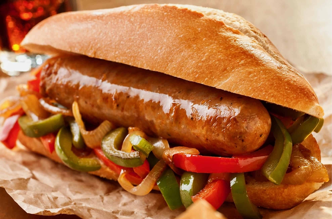 Sweet Italian Sausage Sand.