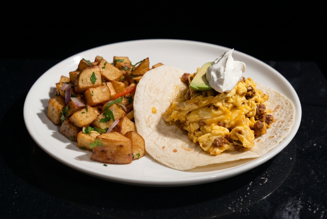 Chorizo Tacos.