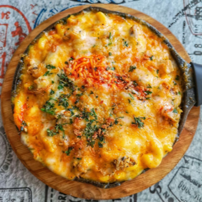 Buffalo Chicken Mac.