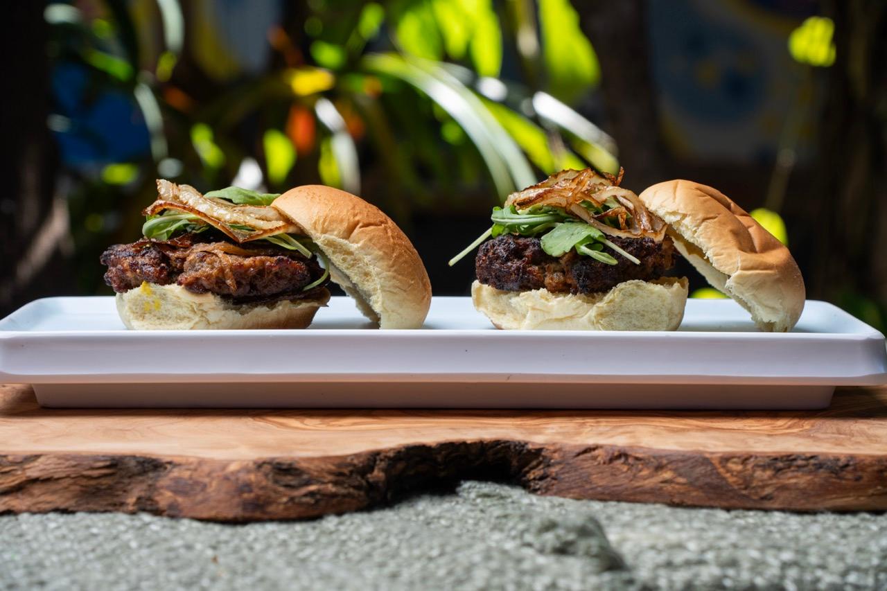 Jerk Beef Sliders.