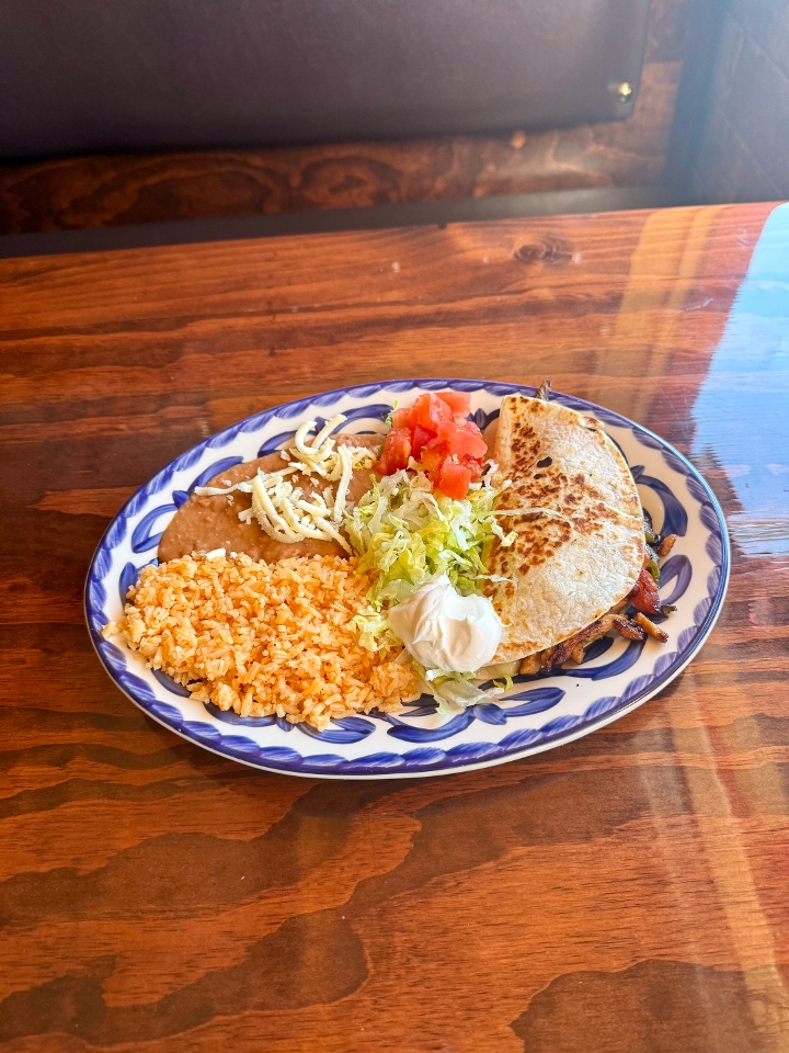 Dinner Fajita Quesadilla.