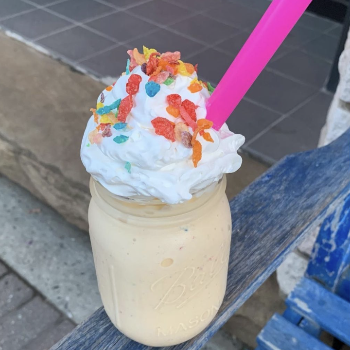 Fruity Pebbles Shake.
