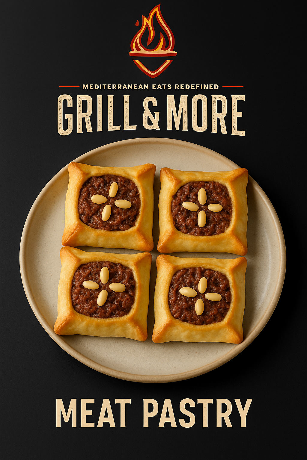 Meat Pastry fried (4pcs).